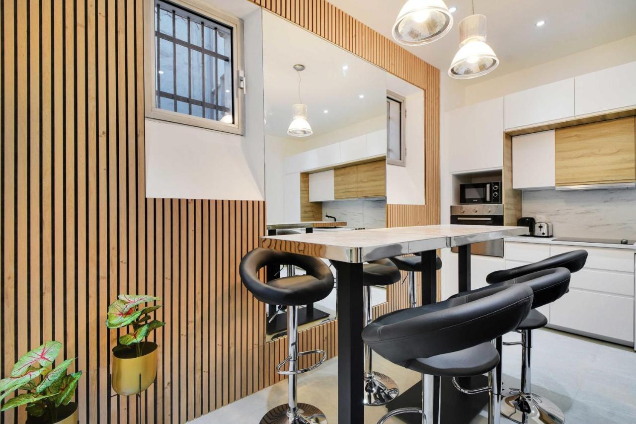 Cosy Apartment - 2Br-6P - Haut Marais Paris Luaran gambar