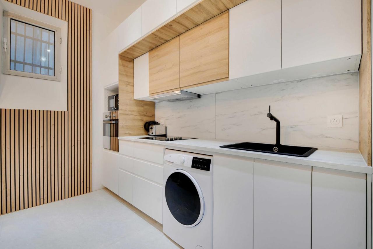 Cosy Apartment - 2Br-6P - Haut Marais Paris Luaran gambar